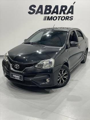 TOYOTA ETIOS 1.5 PLATINUM SEDAN 16V FLEX 4P AUTOMÁTICO TOYOTA ETIOS 1.5 PLATINUM SEDAN 16V FLEX 4P AUTOMÁTICO
